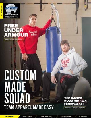 2017 Ares Sportswear Wrestling Catalog