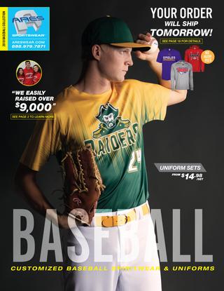 2018 Ares Sportswear Baseball Catalog