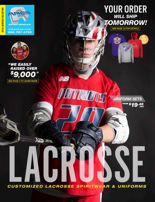 2018 Ares Sportswear Boys Lacrosse Catalog