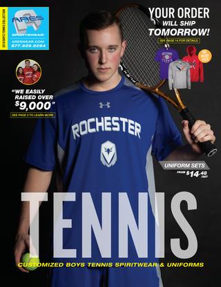 2018 Ares Sportswear Boys Tennis Catalog