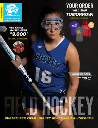 2018 Ares Sportswear Field Hockey Catalog For Custom Apparel And Spirit Wear