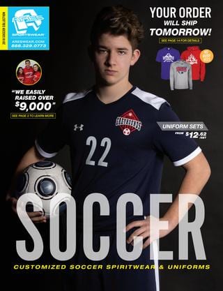 2018 Ares Sportswear Soccer Catalog