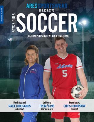 2019 Ares Sportswear Soccer Catalog