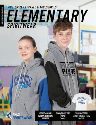 2020-21 Ares Elementary Spiritwear Catalog