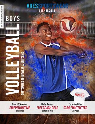 2020 Ares Sportswear Boys Volleyball Catalog