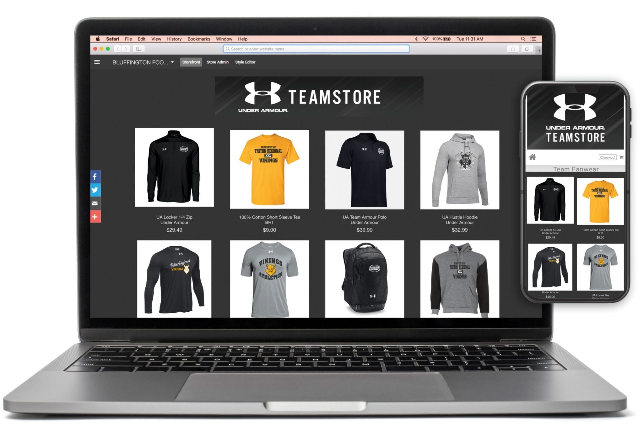 Under Armour Teamstore