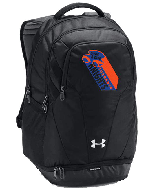 UA Hustle Backpack-rev