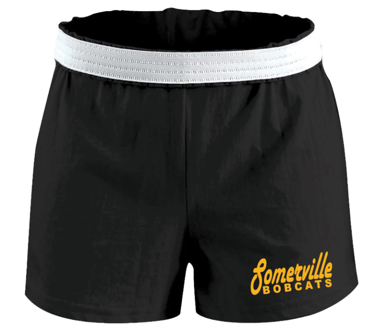 Soffe Cheer Shorts Black Somerville Bobcats
