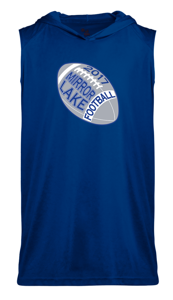 Badger Sleeveless Tees Football