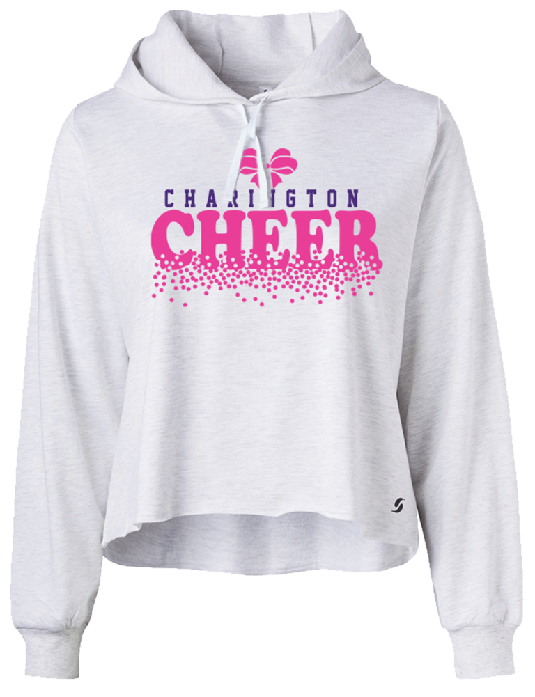 Soffe Crop Hoodie Cheer