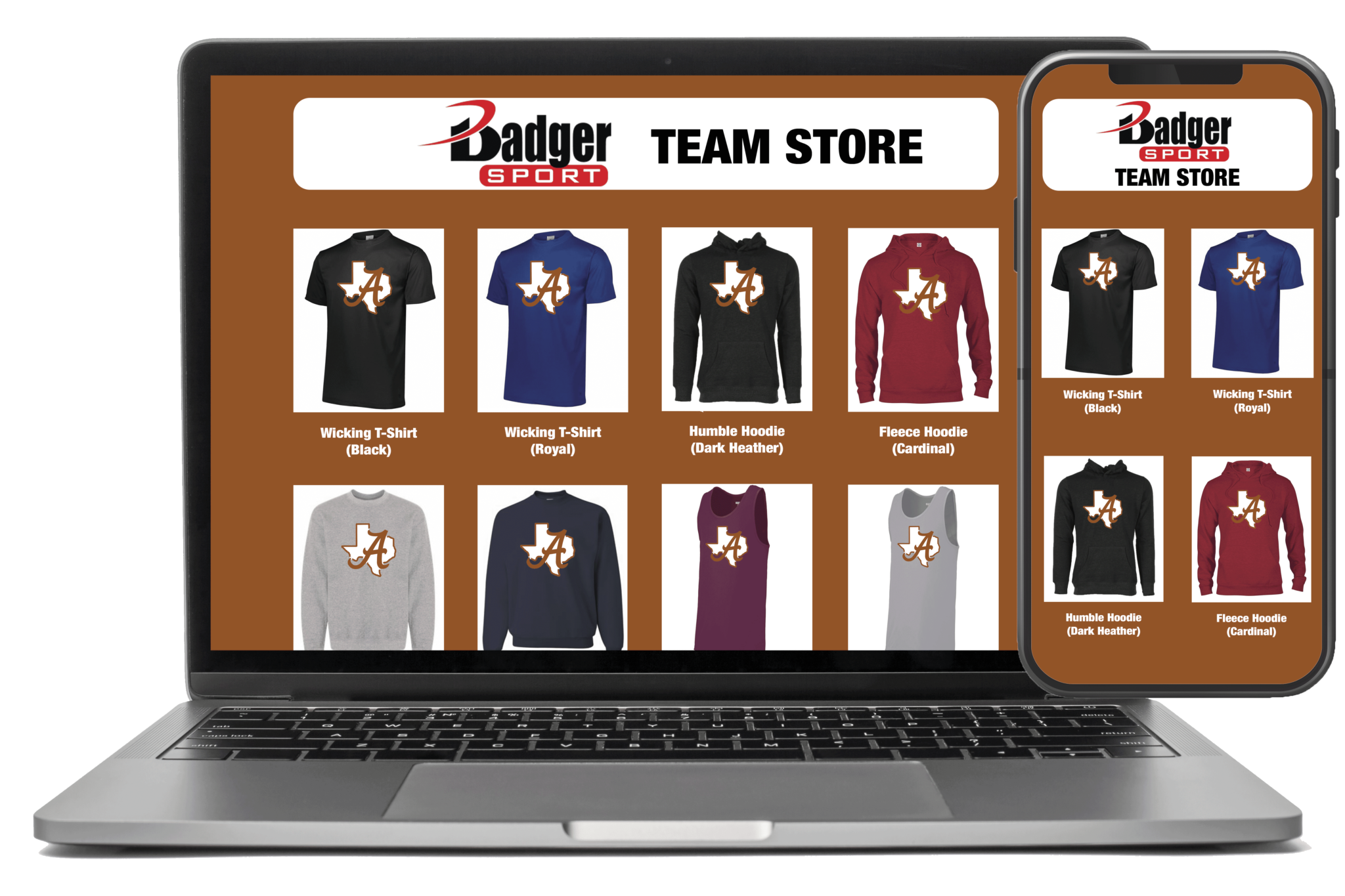 Badger Size Charts ARES Sportswear