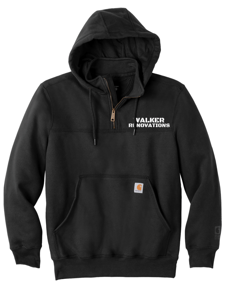 Black Zip Custom Carhartt Hooded Jackets