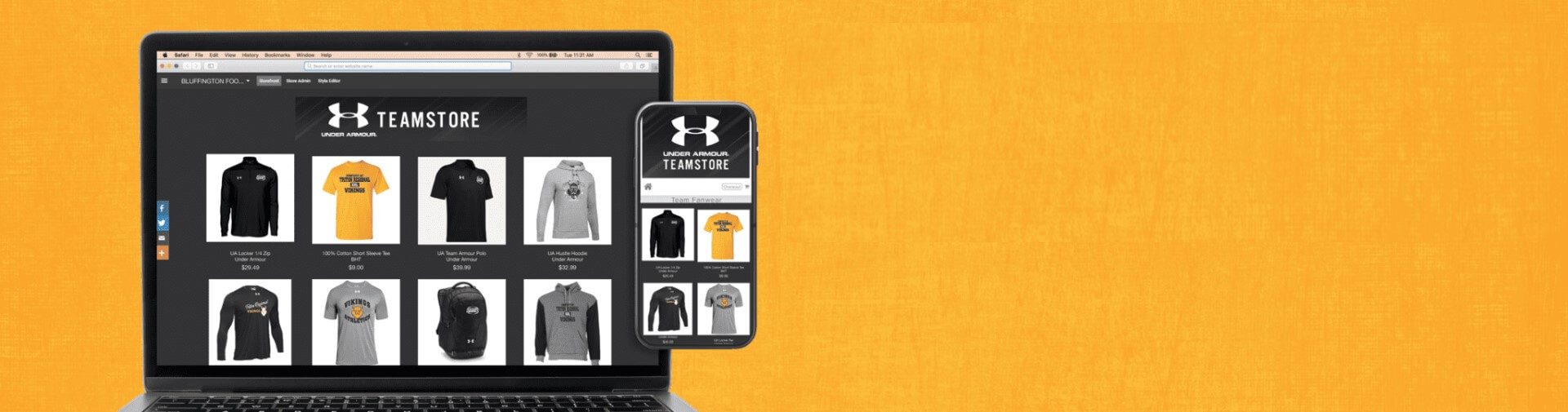 Under armour slider home
