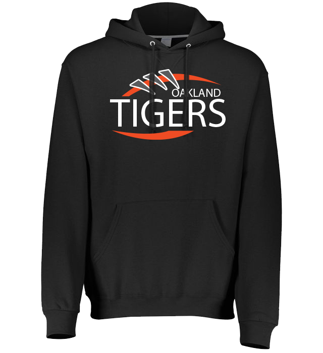 CUSTOM RUSSEL Football HOODIES - 695HBM Black Oakland Tigers