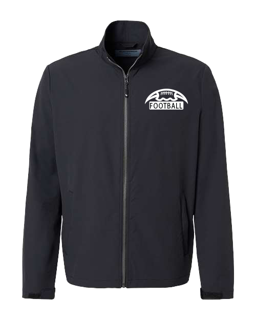 CUSTOM WEATHERPROOF WARM UPS AND JACKETS - 22720 Black Football Logo