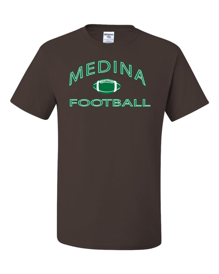 CUSTOM UNDER ARMOUR T-SHIRT - 29MR Medina Football Logo