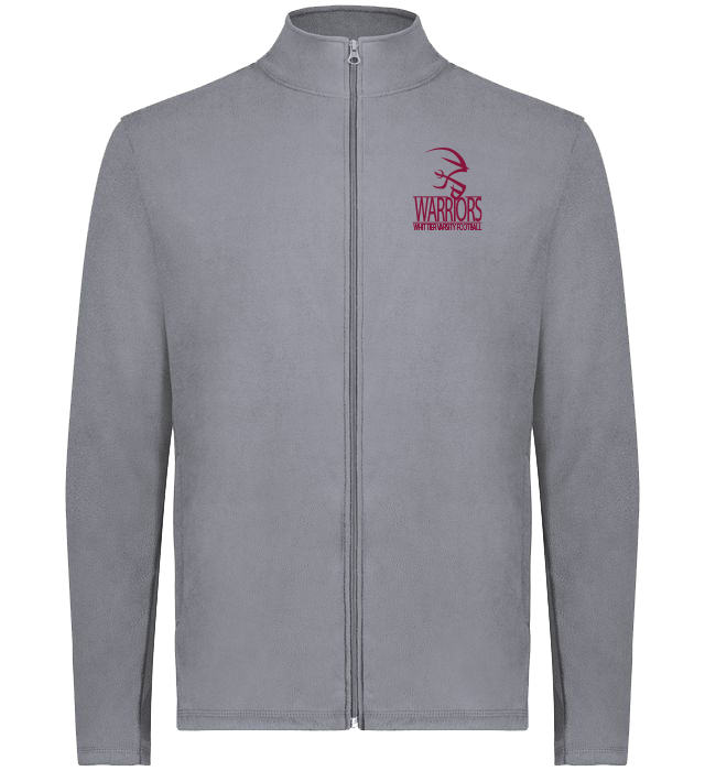 CUSTOM AUGUSTA football WARM UPS AND JACKETS - 6861 Gray Whittier Varsity Football