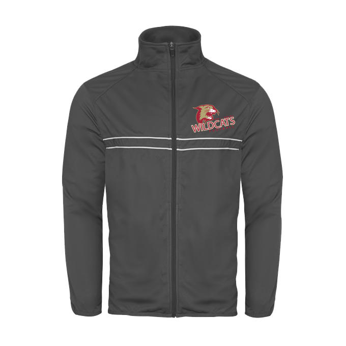 CUSTOM BADGER Football WARM UPS AND JACKETS - 772300 Graphite Wildcats Football