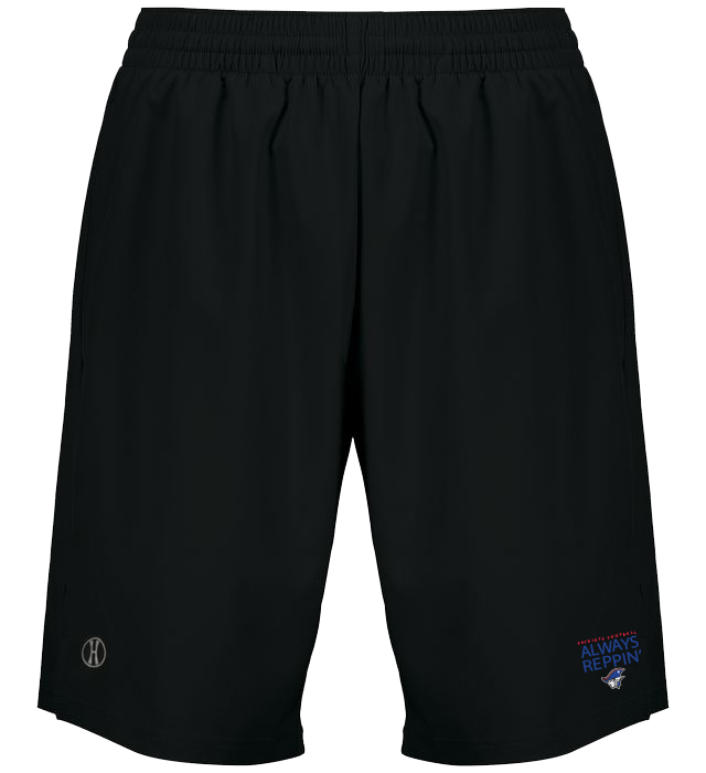 CUSTOM HOLLOWAY Football TEAM SHORTS - 229556 Black Always Reppin Patriots Football