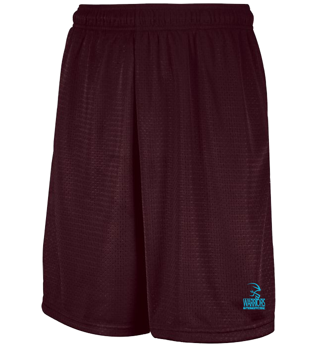 CUSTOM RUSSEL Football SHORTS - 651AFM Maroon Warriors